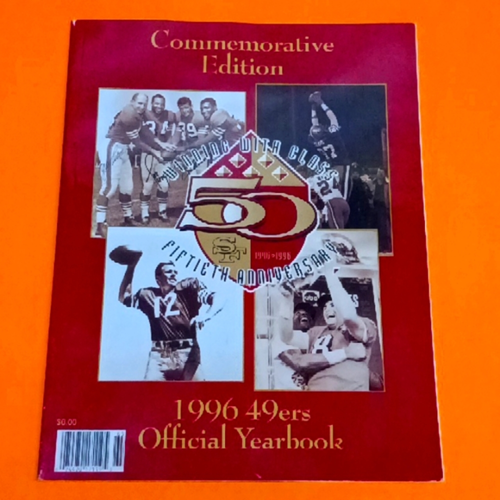 1996 49ers official yearbook